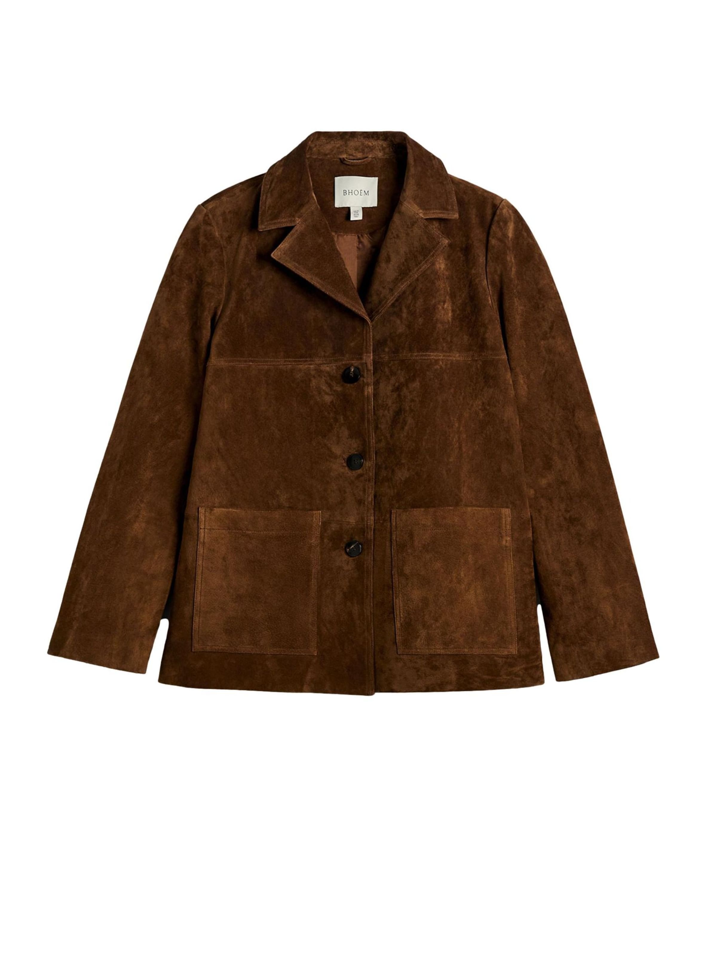 Bhoem Jacke in Braun: Vorderseite