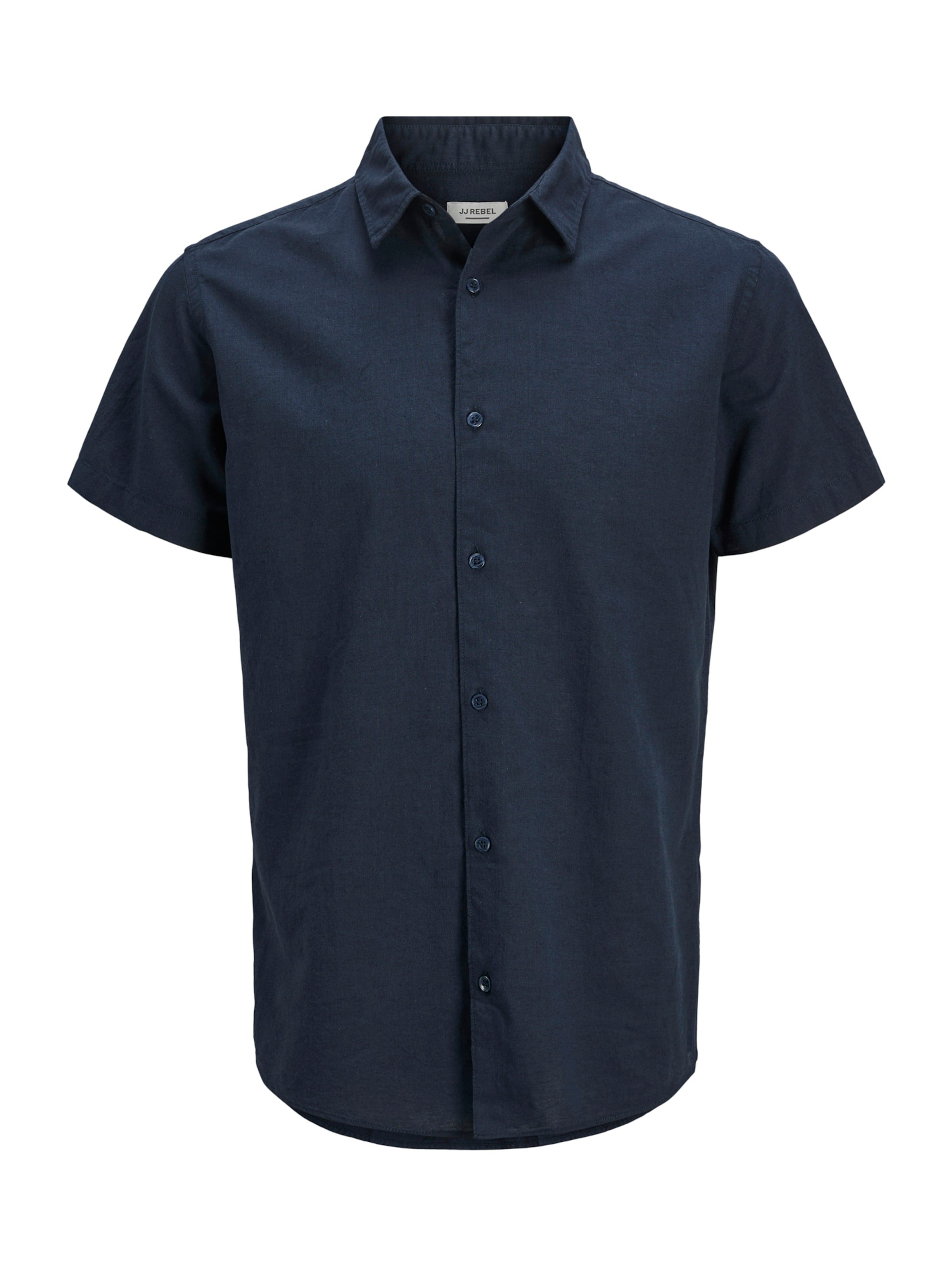 JJ Rebel Button Up Shirt in Blue: front