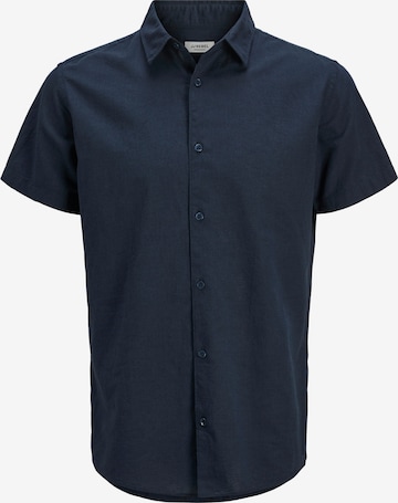 JJ Rebel Button Up Shirt in Blue: front
