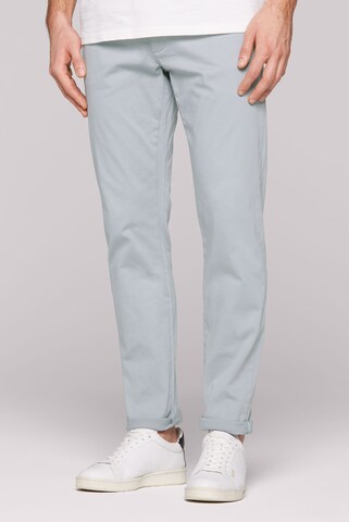 CMPD Regular Chino Pants in Green: front