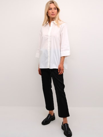 Chemisier 'CU Poca' CULTURE en blanc