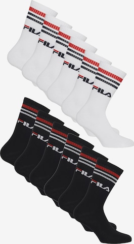 FILA Socken in Schwarz: Vorderseite