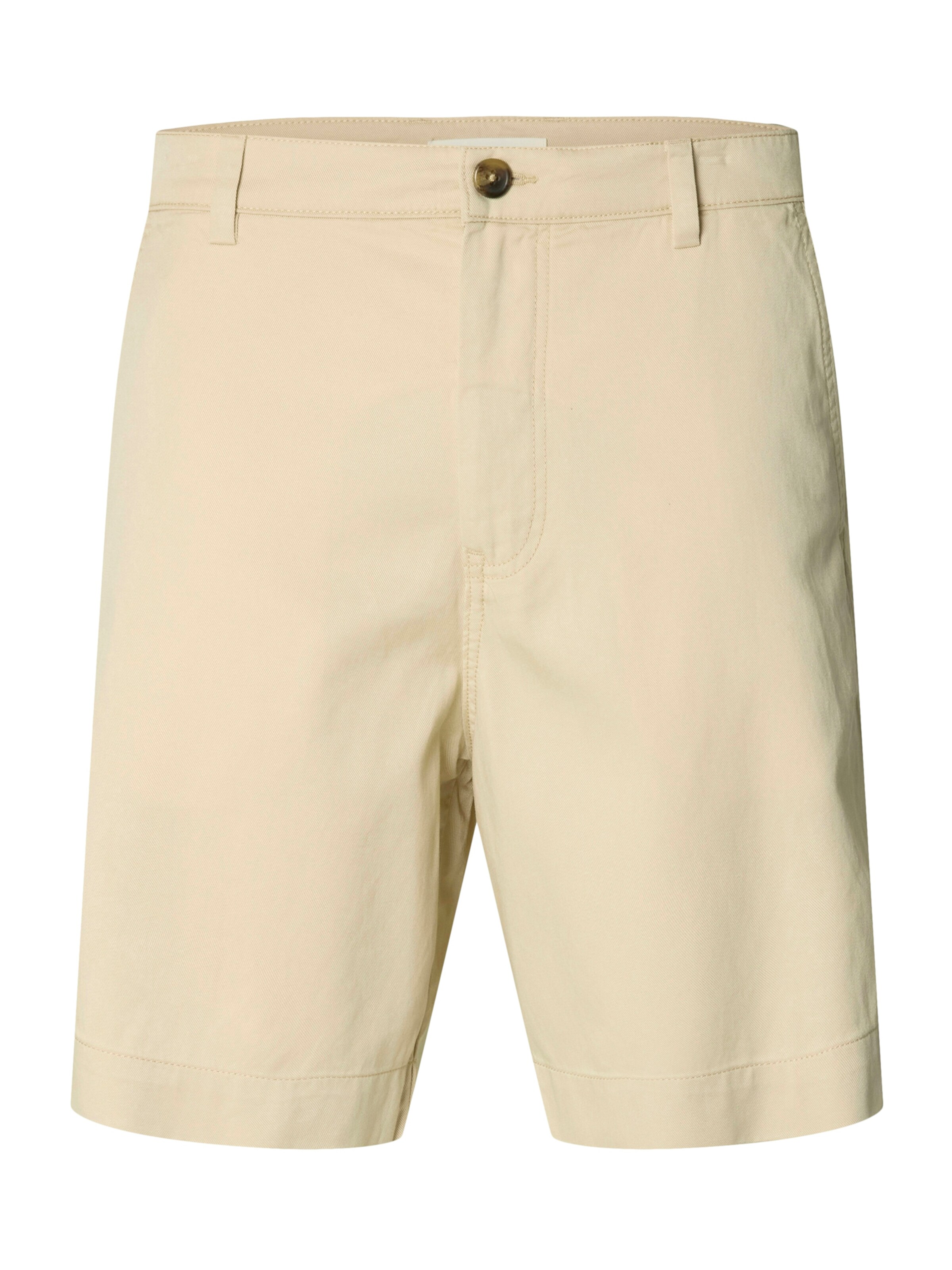 SELECTED - Pantalón chino 'SLHHARRY' en beige: frente