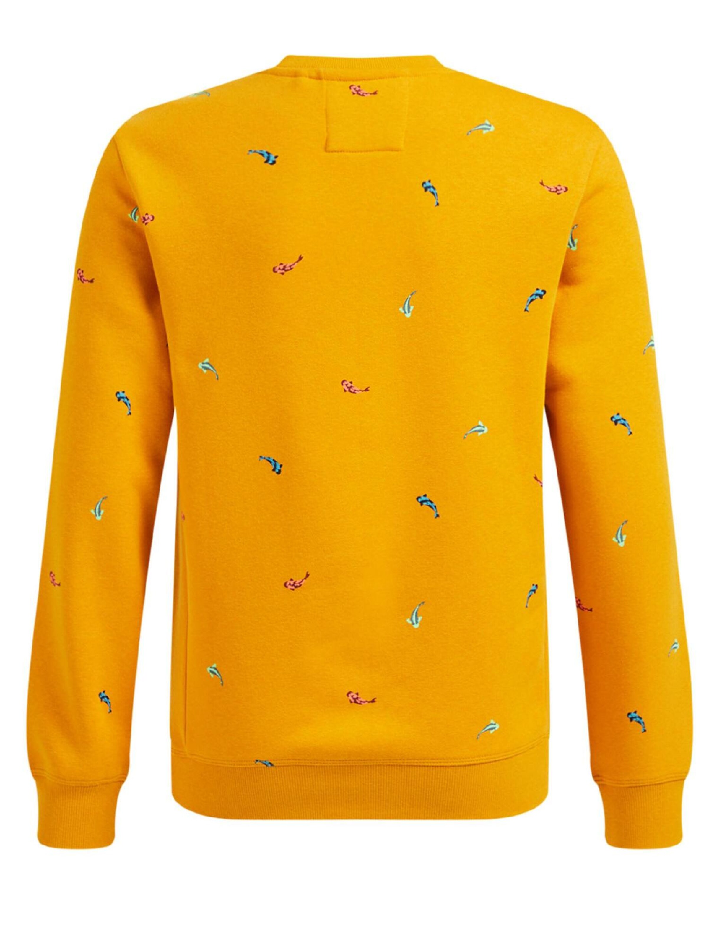 Kinder Teens (Gr. 140-176) WE Fashion Sweatshirt in Gelb - TH07622 Kinder Teens (Gr. 140-176) WE Fashion Sweatshirt in Gelb - TH07622