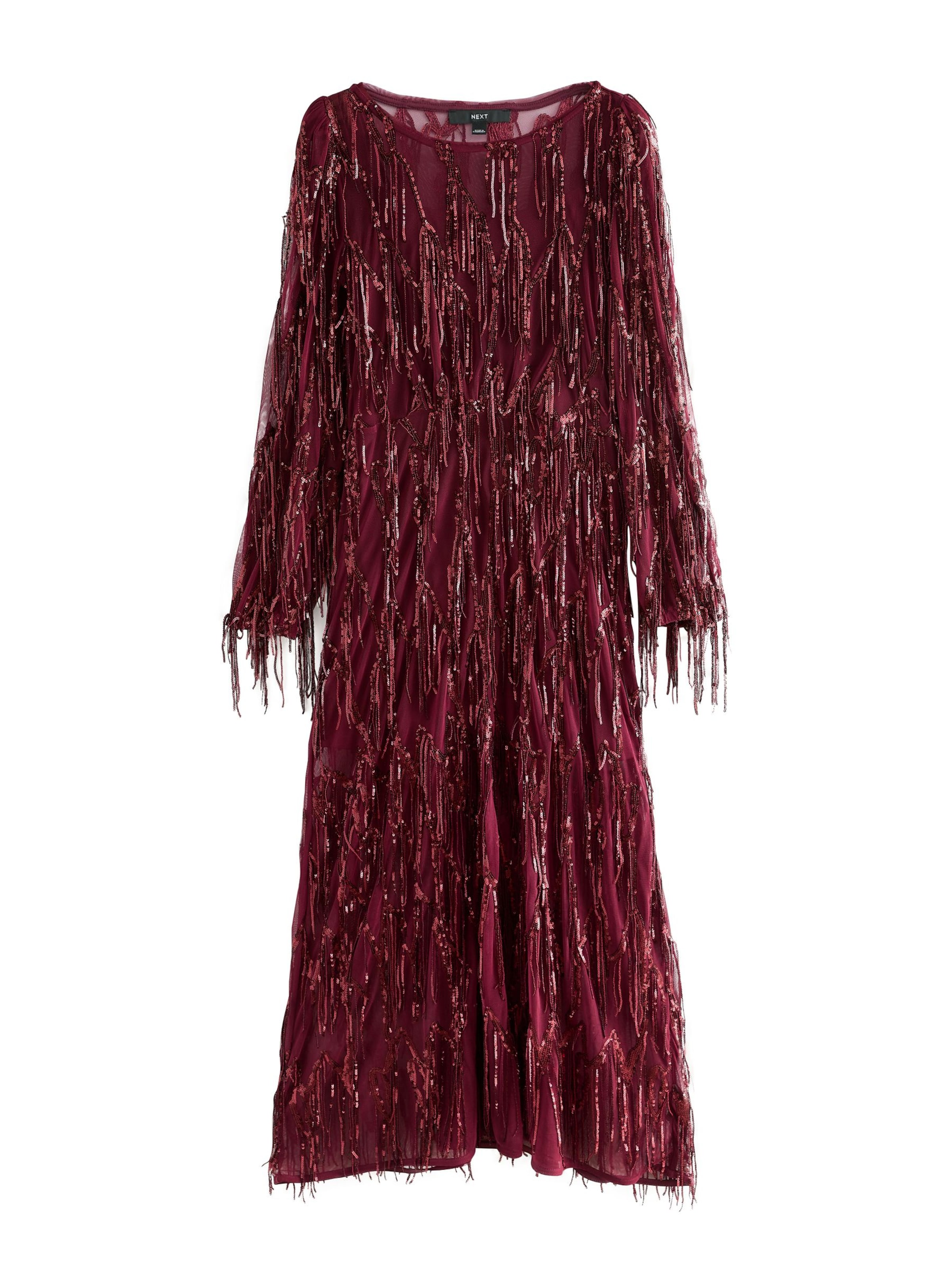 Abito da sera di Next in rosso: frontale