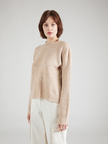 ABOUT YOU Sweater 'Soraya' in Beige: front