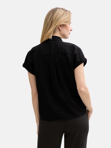 TOM TAILOR Blouse in Black