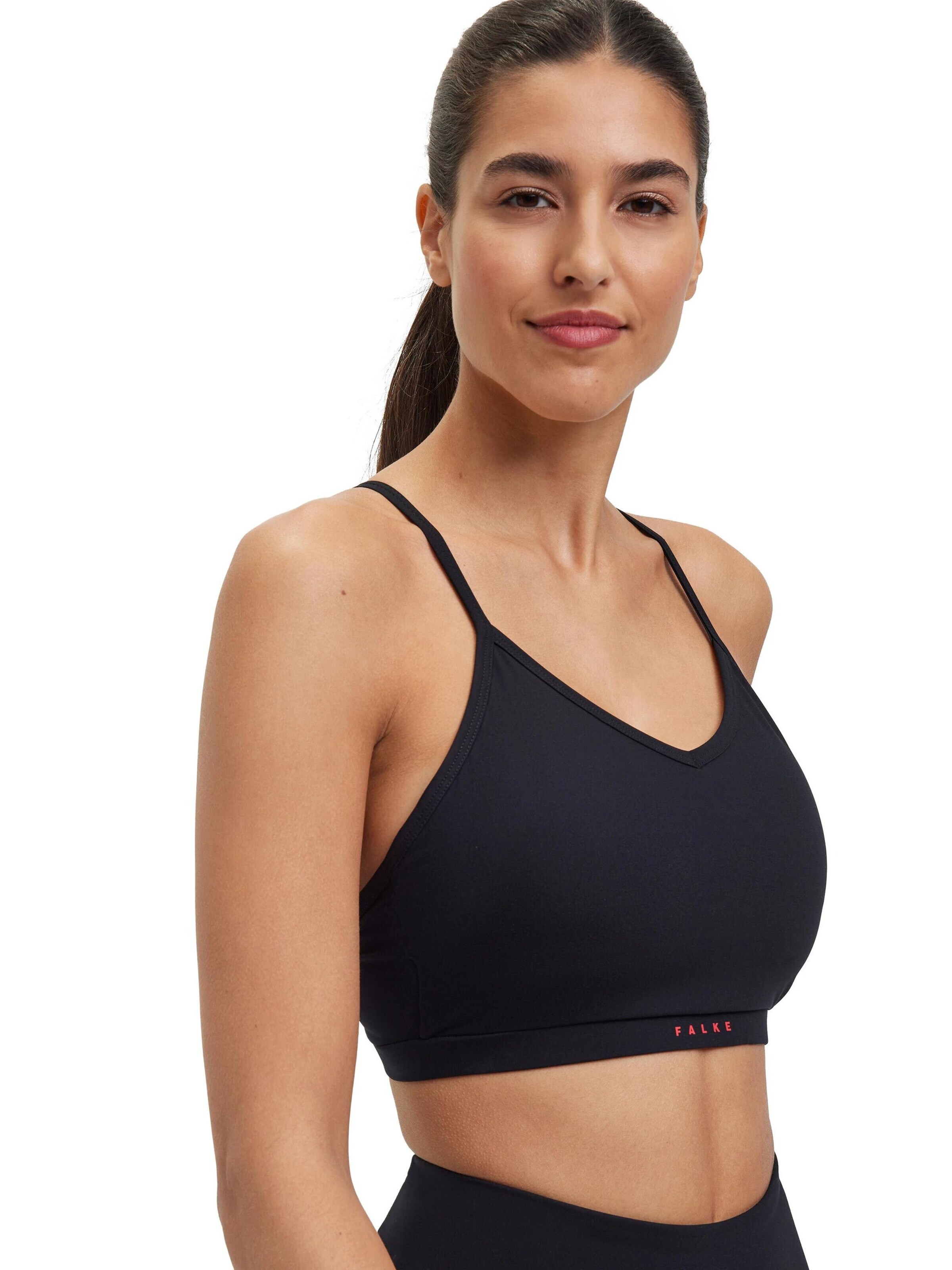 FALKE Medium Support Sport-BH‌‌‌‌‌‌‌‌‌ in Schwarz