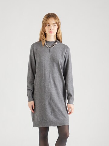 Robes en maille s.Oliver en gris : devant