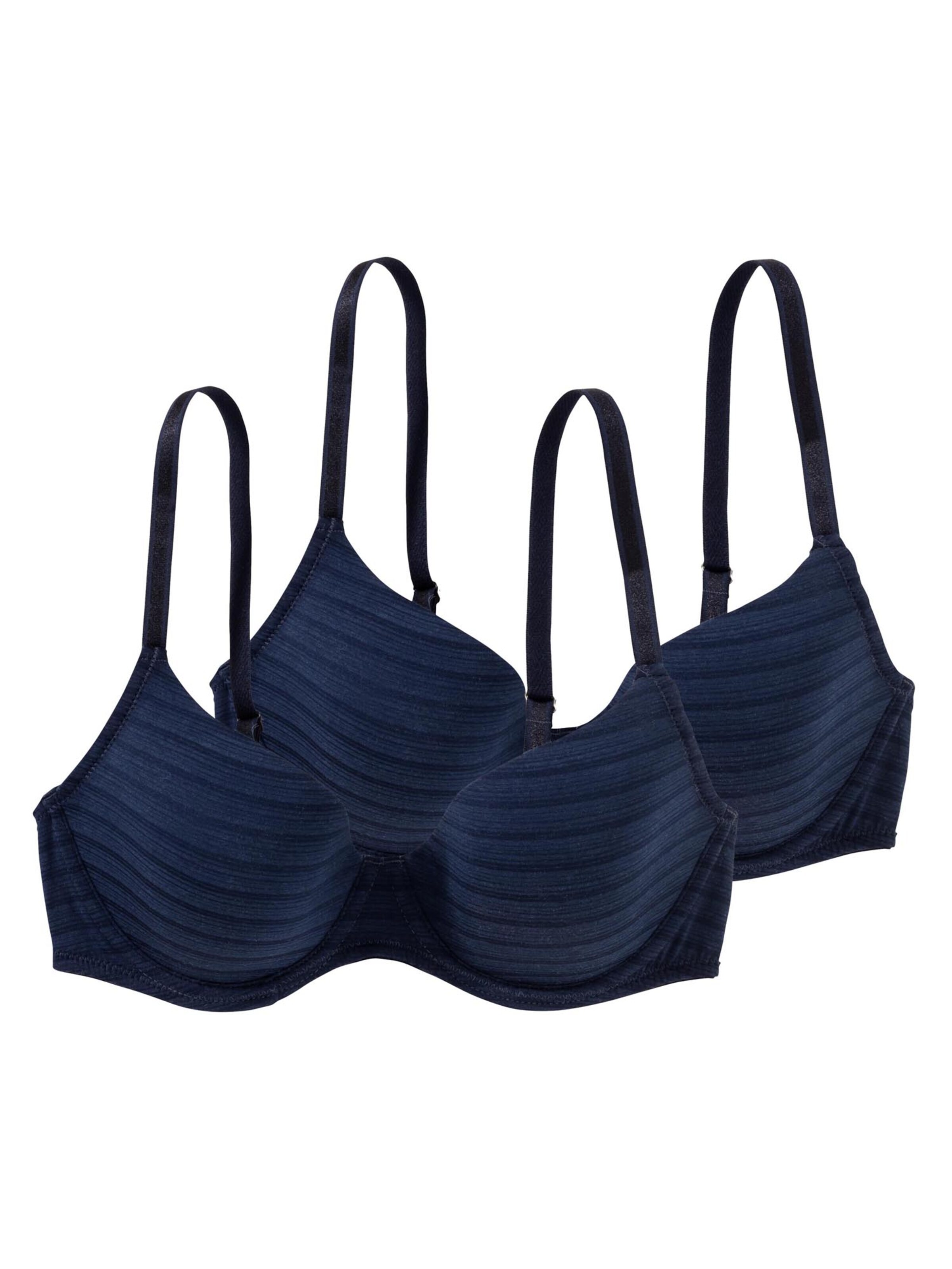 SPEIDEL BH 'Cotton & More' in Blauw: voorkant