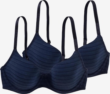 SPEIDEL BH 'Cotton & More' in Blauw: voorkant