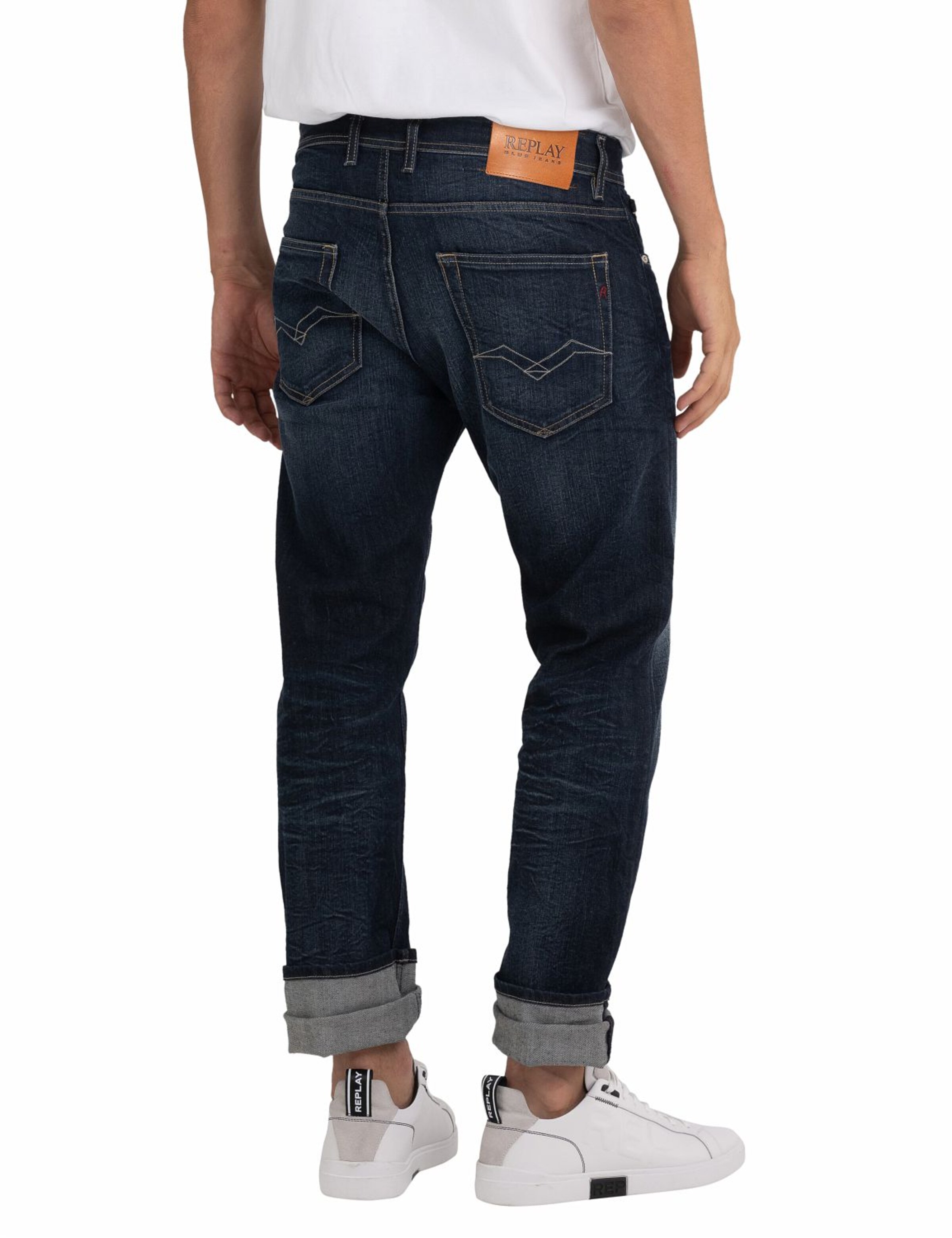 regular Jeans 'Grover' di REPLAY in blu
