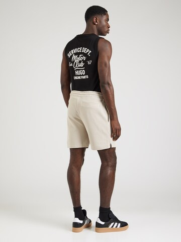 regular Pantaloni 'Nuwafflo' di HUGO in bianco