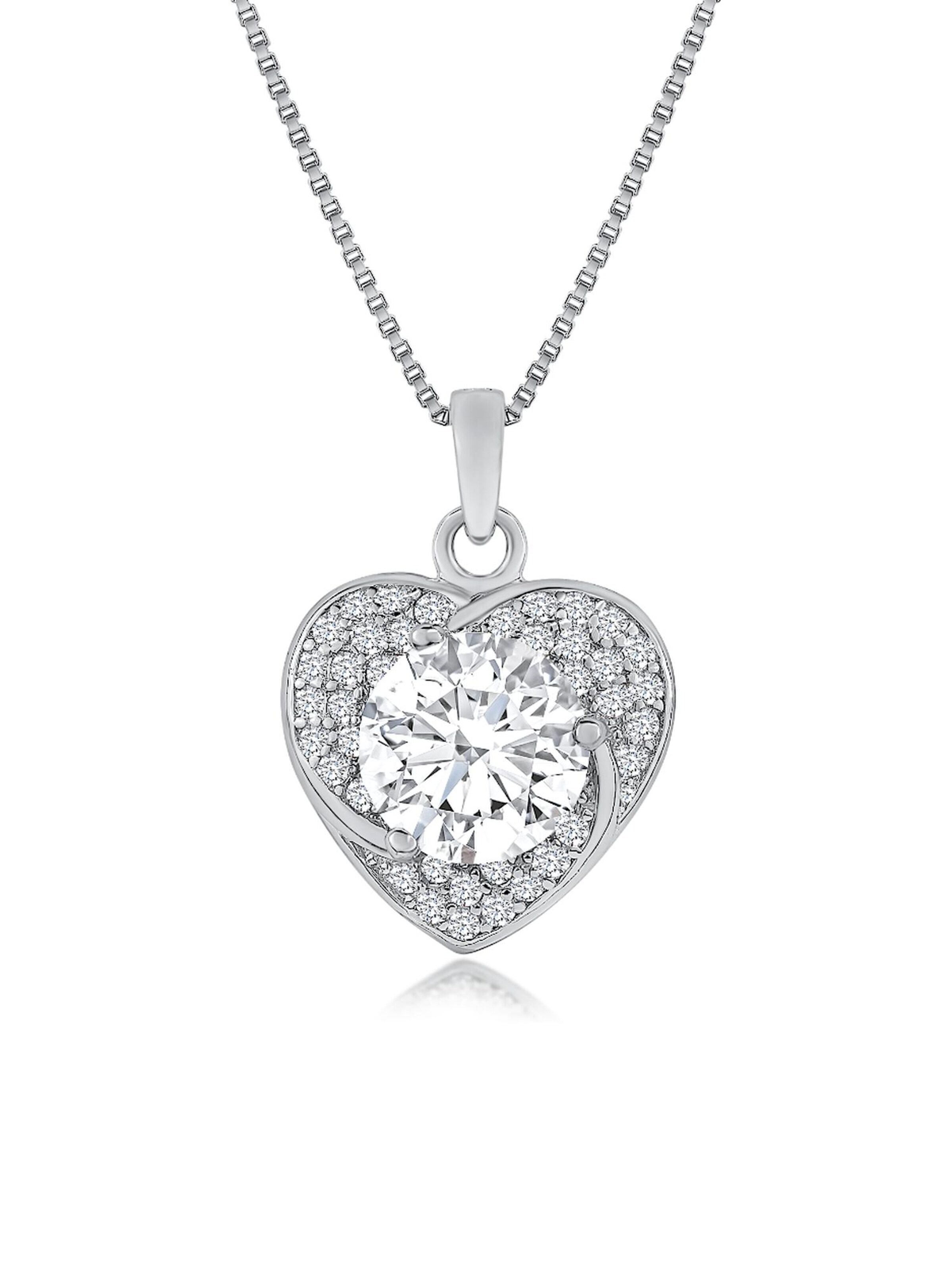 DANIEL CLIFFORD Necklace 'Elena' in Silver