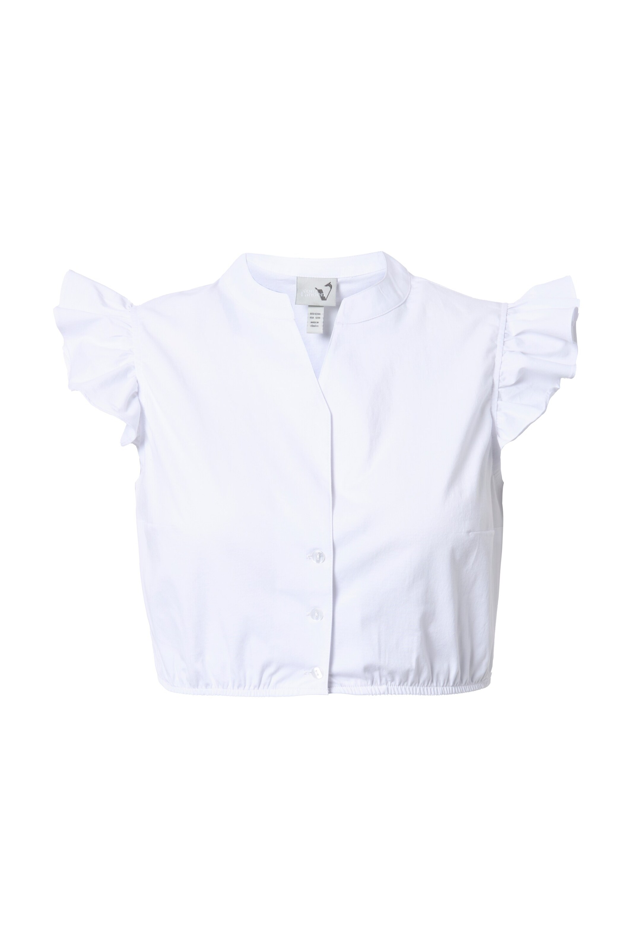 Ulla Popken Blouse in Wit: voorkant