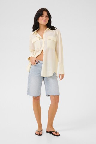 My Essential Wardrobe Bluse 'Skye' in Gelb