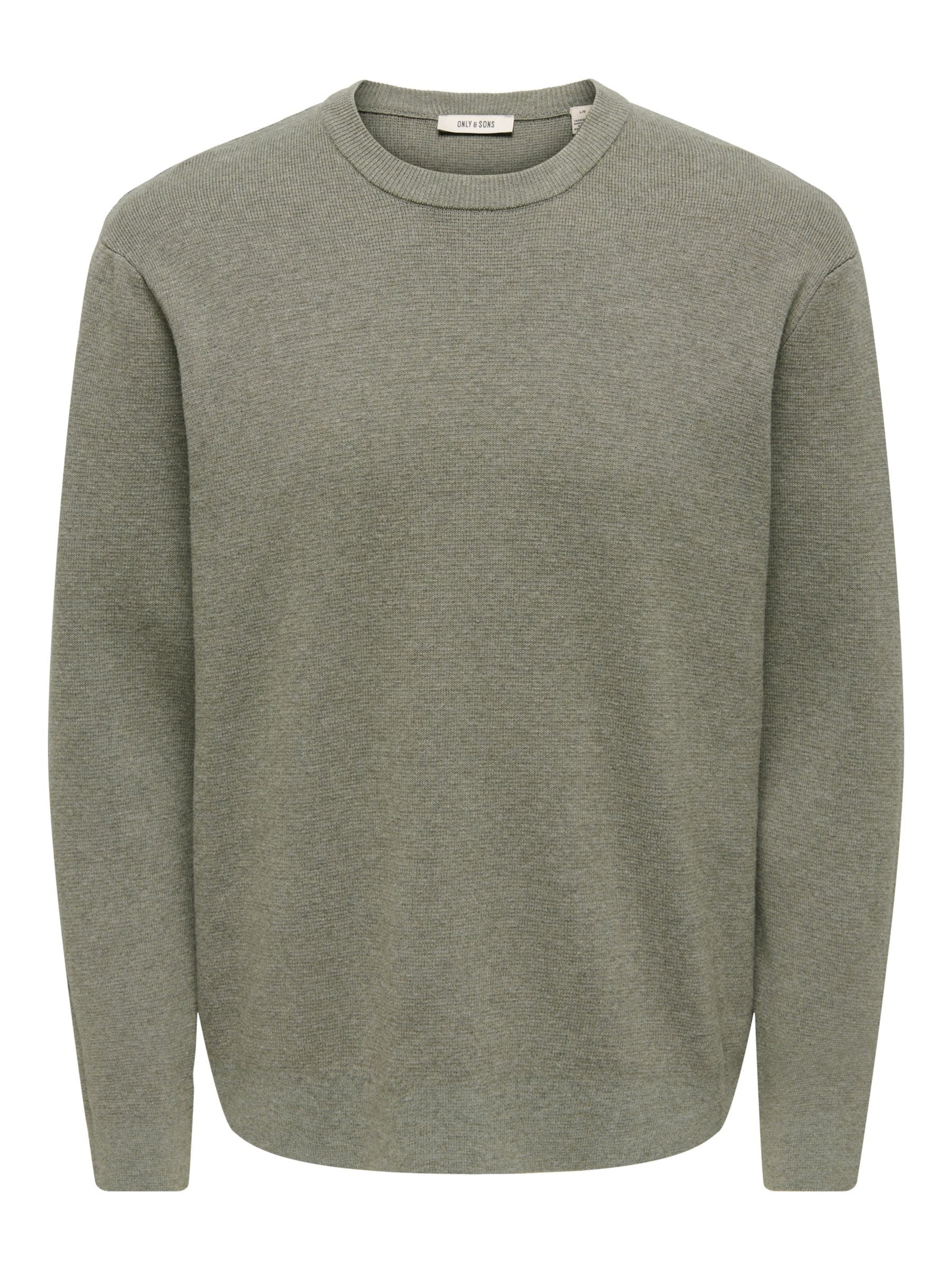 Only & Sons Pullover in L in grau, Produktansicht
