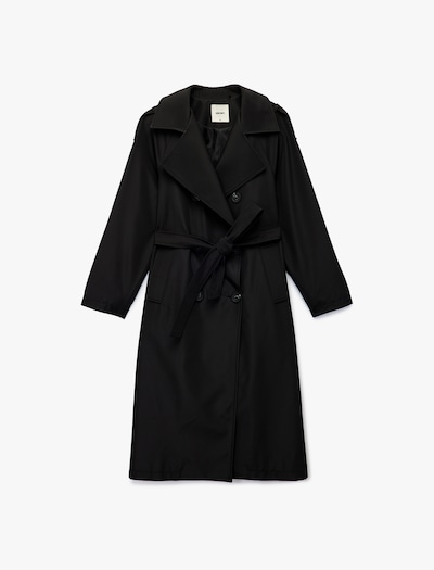 Koton Between-Seasons Coat in Black, Item view