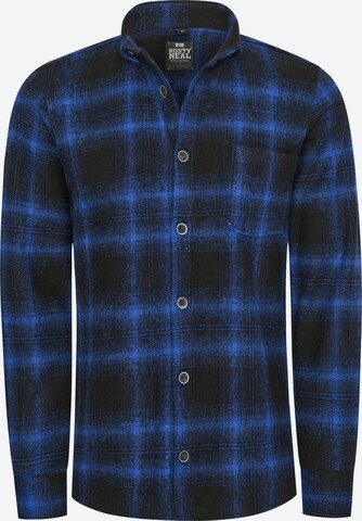 Rusty Neal Slim fit Overhemd in Blauw: voorkant