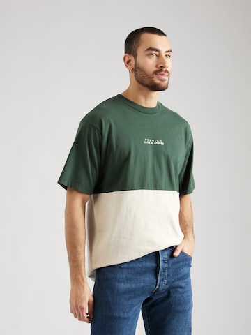 JACK & JONES Футболка 'MAVERICK' в Зеленый: спереди