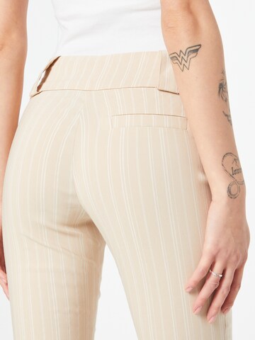 Pimkie Flared Trousers 'POIRE' in Beige