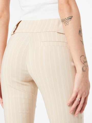 évasé Pantalon 'POIRE' Pimkie en beige