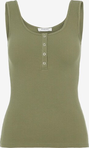 PIECES Top 'Kitte' in Green: front