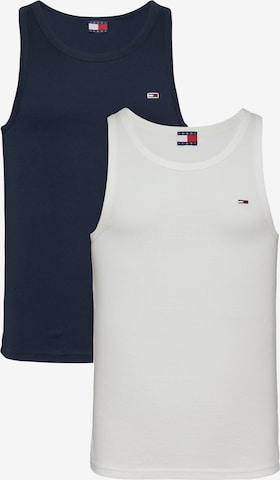 T-Shirt Tommy Jeans en bleu : devant