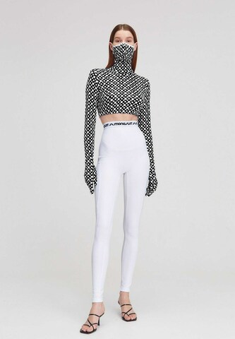 MONOSUIT Skinny Leggings 'SECOND SKIN' in White