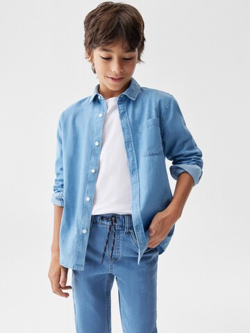 MANGO KIDS Regular Jeans in Blau