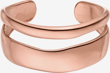 PURELEI Ring 'Twin Tides' in Gold: Vorderseite