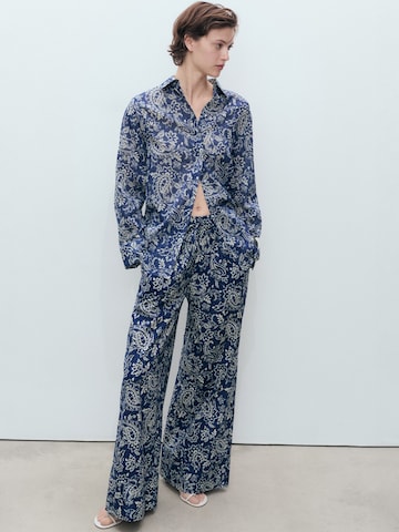 MANGO Blouse 'NEMO' in Blue