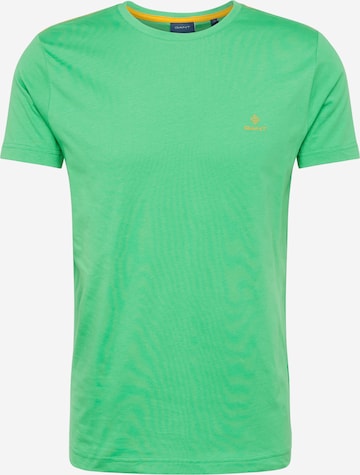 GANT - Camisa em verde: frente