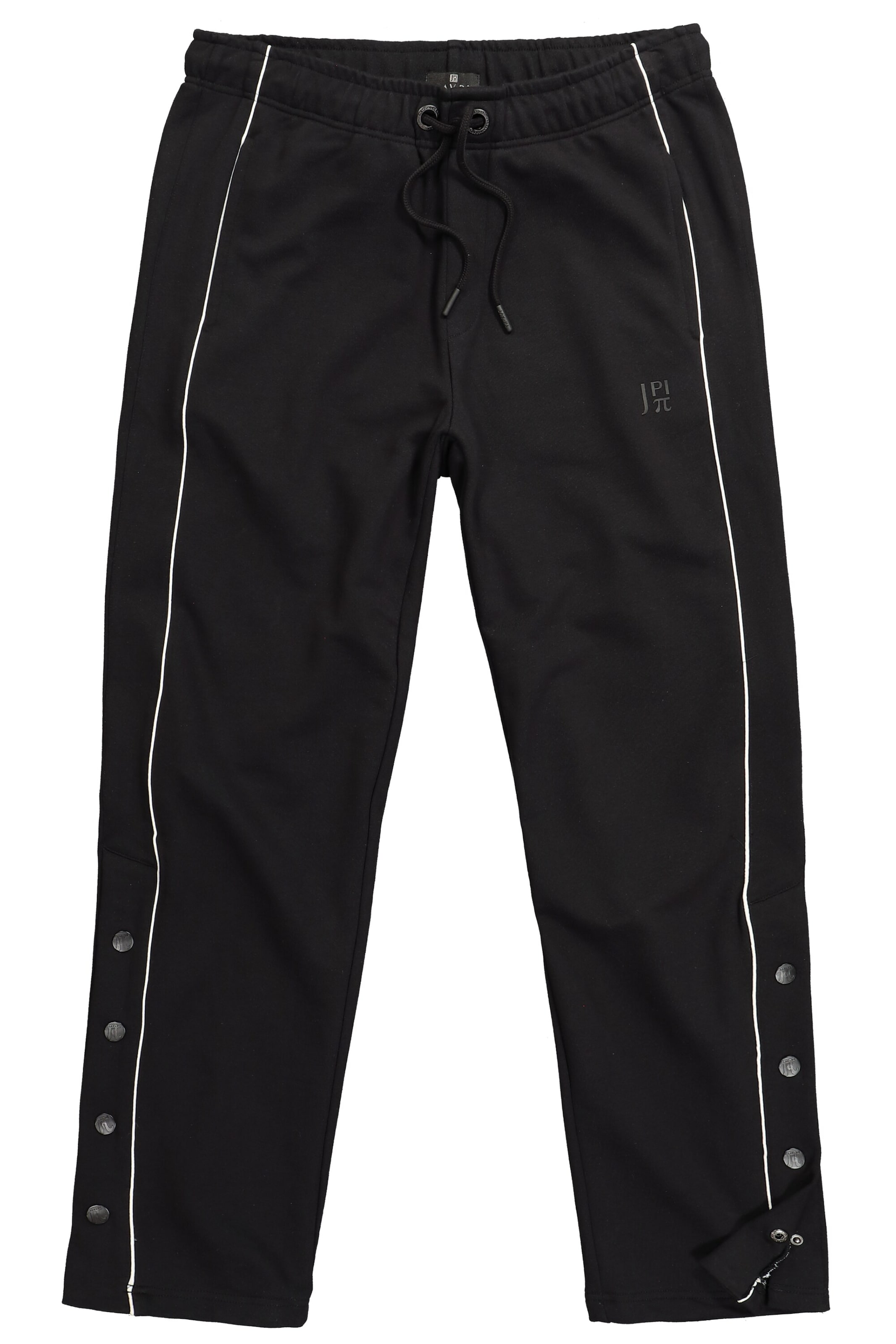 JAY-PI Regular Sports trousers in Black: front
