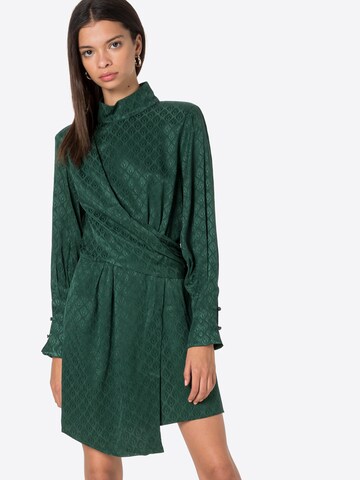 Sisley Koktejlové šaty – zelená: přední strana