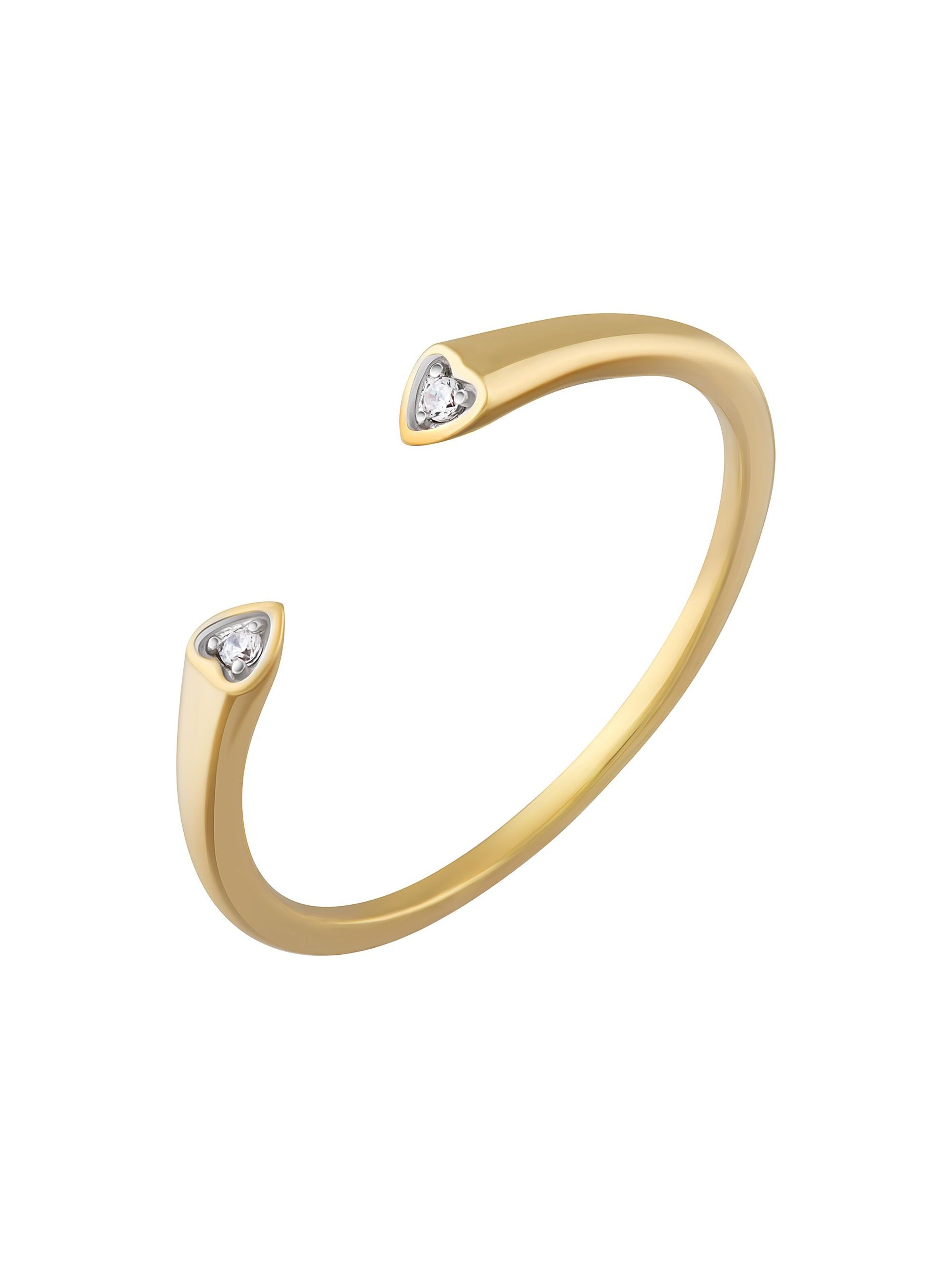 caï Ring in Gold: Vorderseite