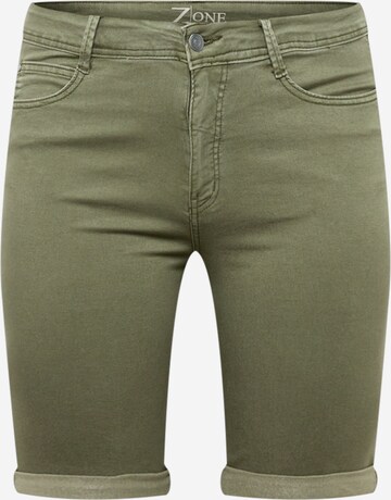Z-One Jeans 'Jenny' i grön: framsida