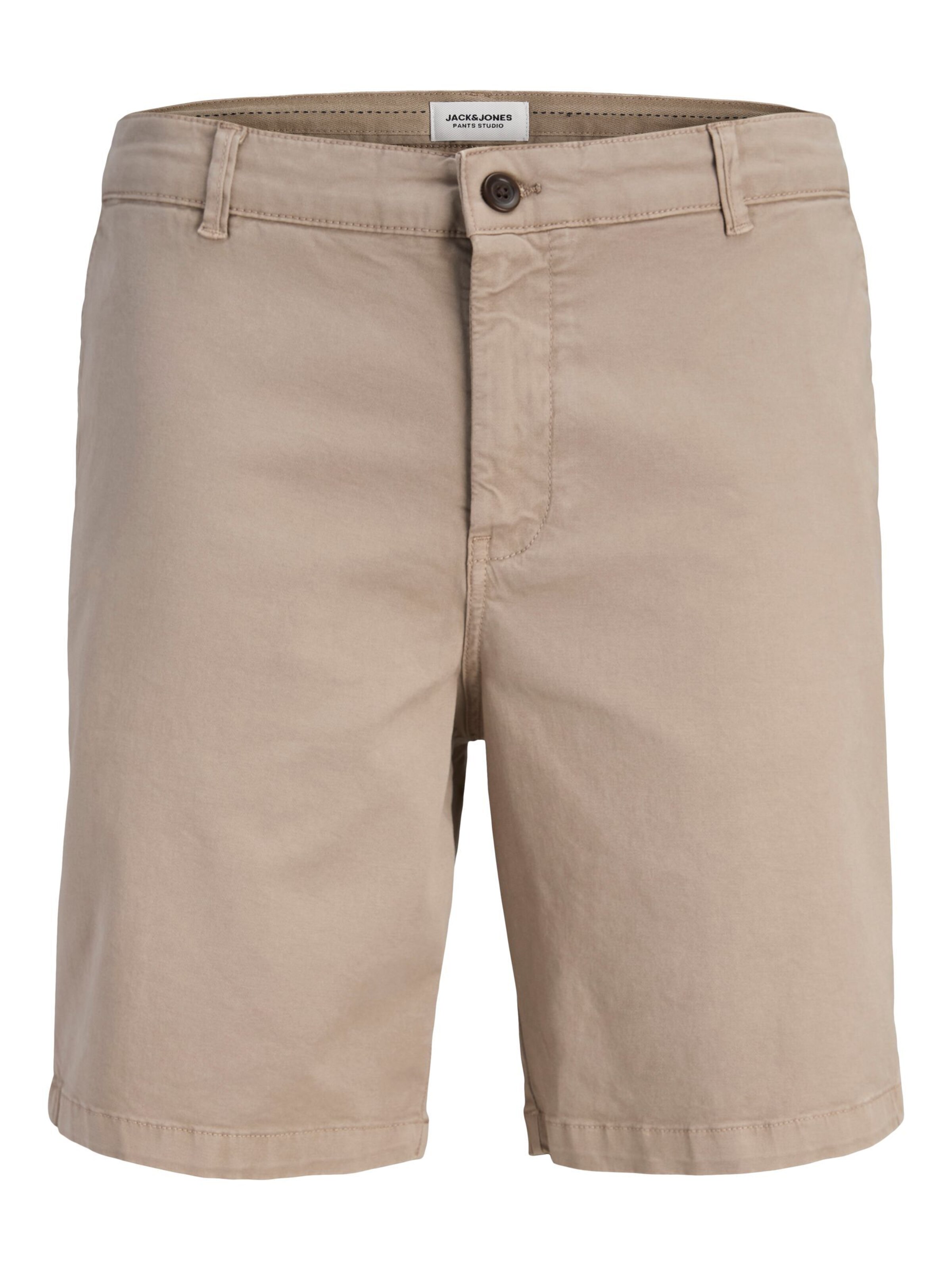 JACK & JONES - Loosefit Pantalón chino en amarillo: frente