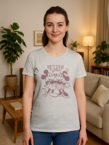 Disney Minnie Mouse Shirt 'Better together'‌‌‌‌‌‌‌‌ in Beige