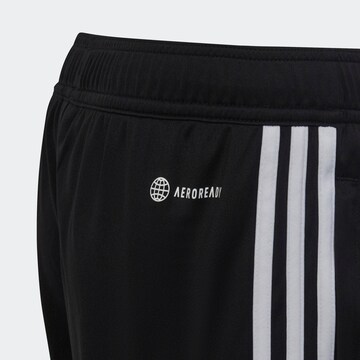 ADIDAS PERFORMANCE Regular Workout Pants 'Tiro 23 Club' in Black