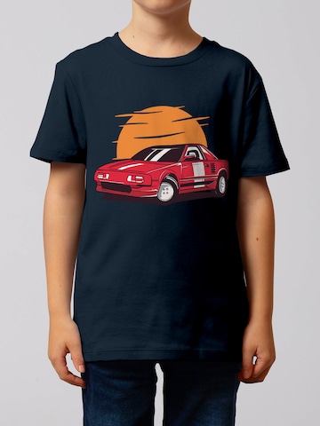 T-Shirt 'Sport Car' watabout.kids en bleu : devant
