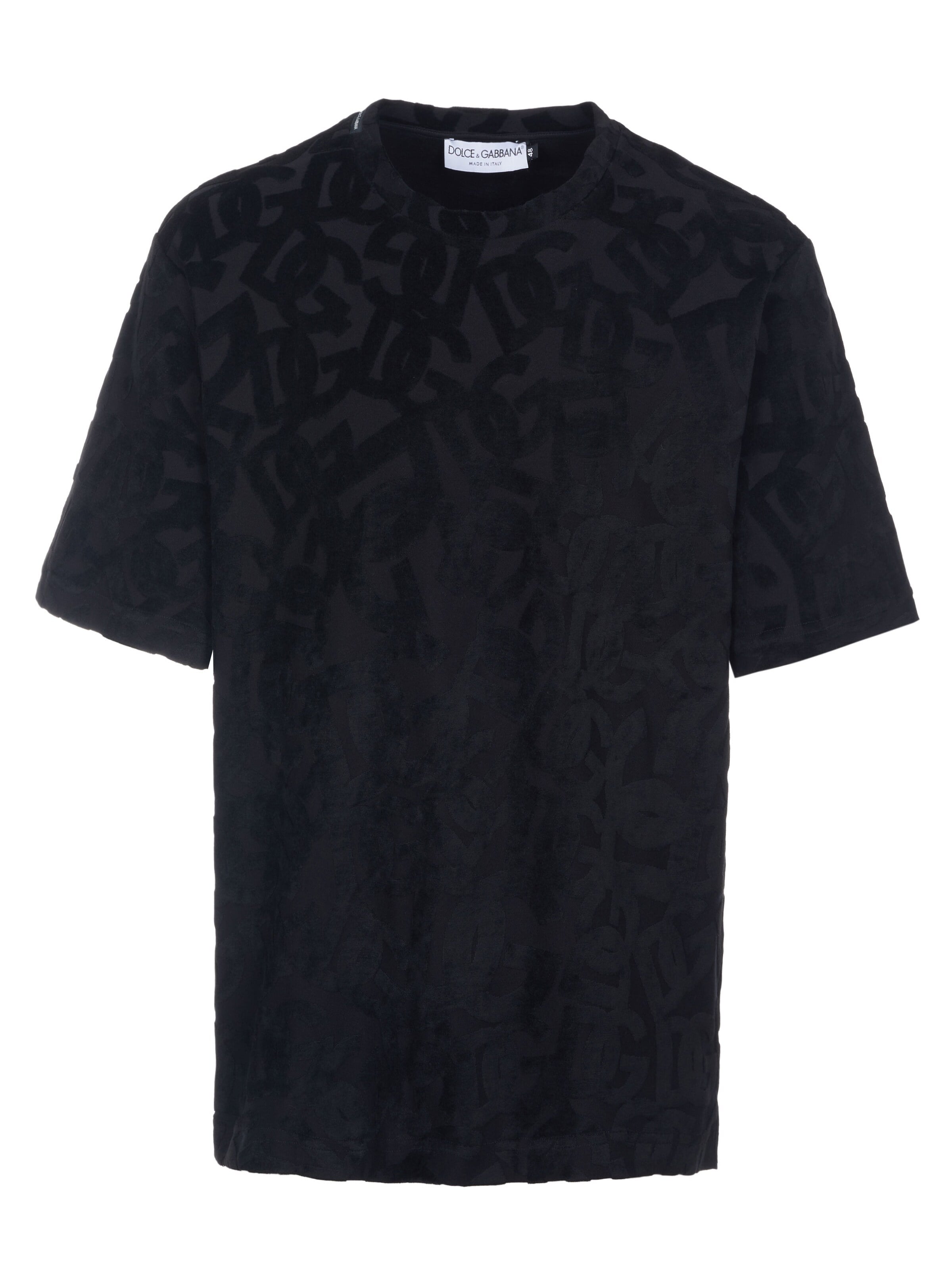 DOLCE & GABBANA Sweatshirt 'Dolce & Gabbana T-Shirt'‌‌‌ in Schwarz: Vorderseite