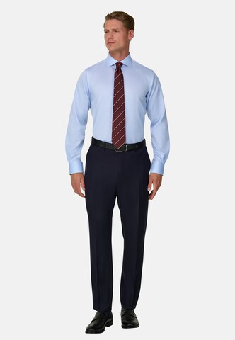 Coupe regular Chemise Boggi Milano en bleu