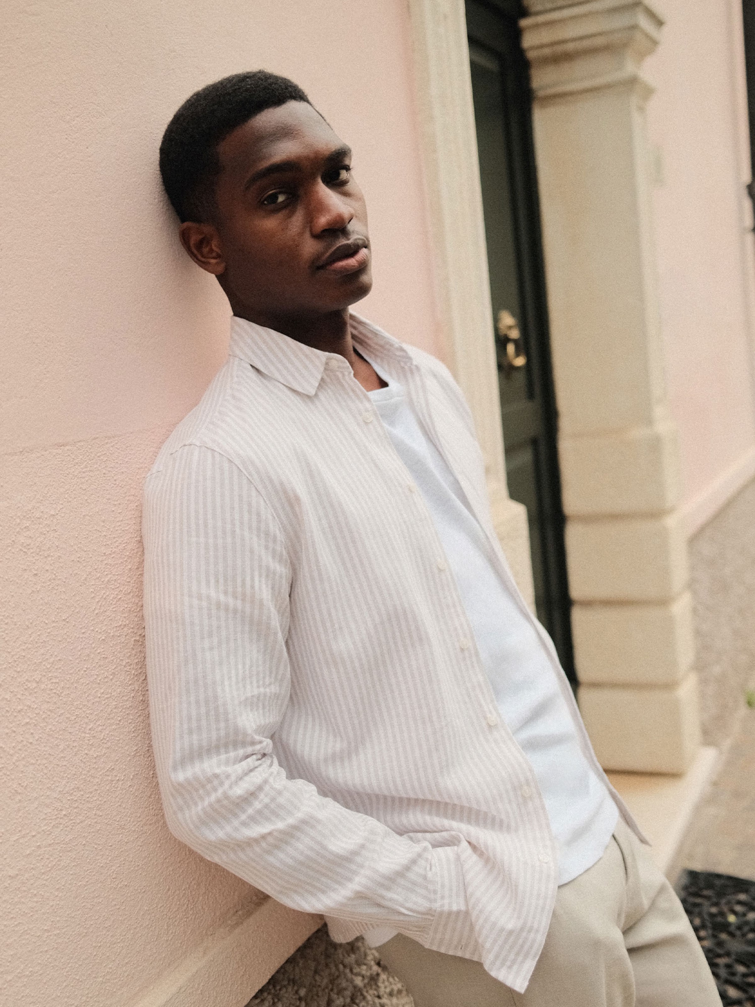 DAN FOX APPAREL Regular fit Button Up Shirt 'René' in Mixed Colors