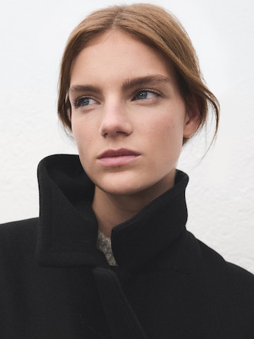 Manteau mi-saison 'SIRENITA' MANGO en noir