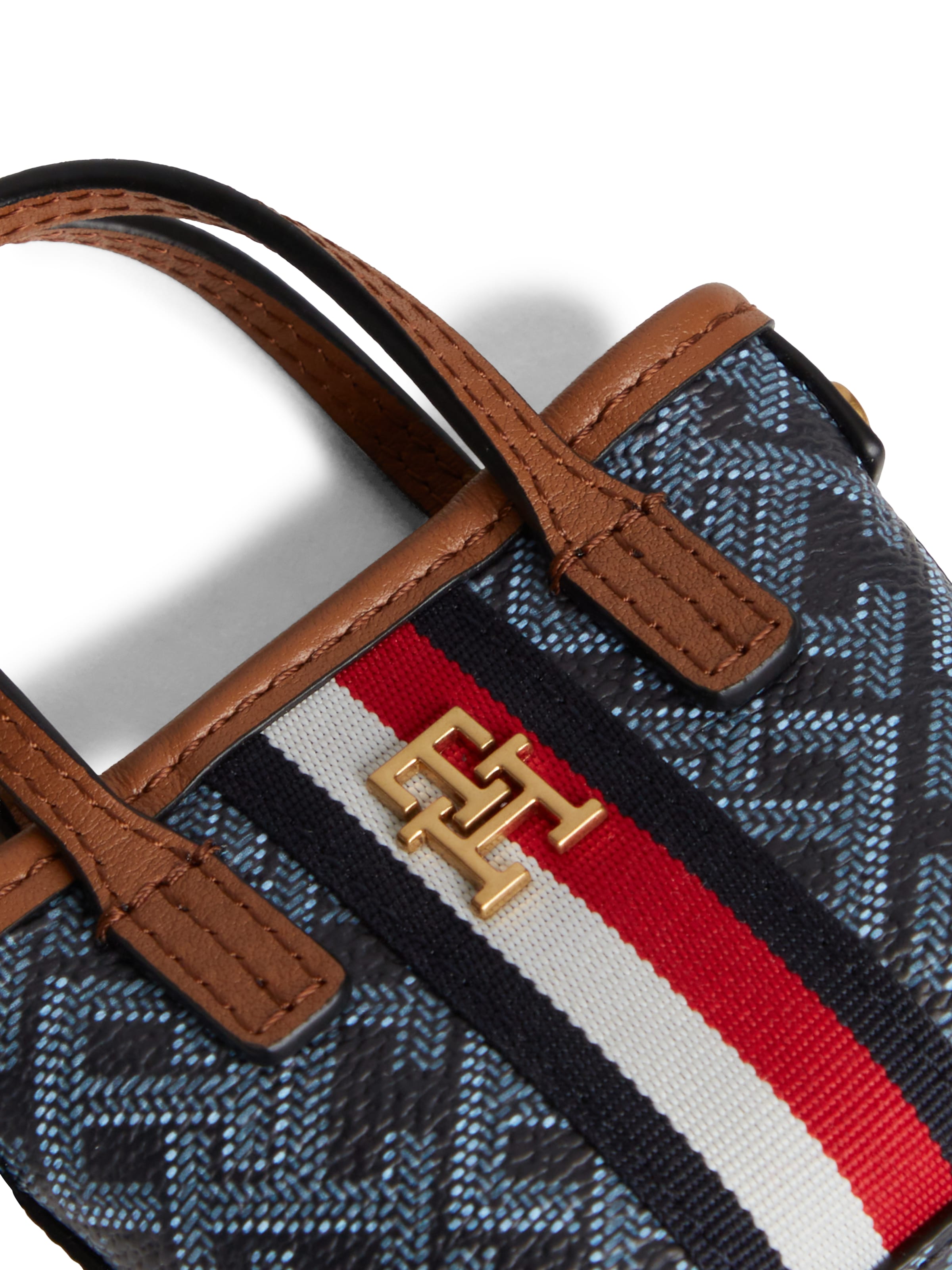 TOMMY HILFIGER Kulcstartók - fekete