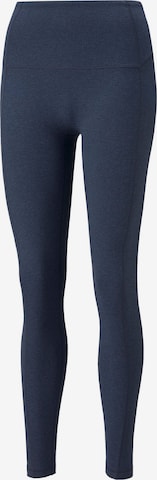 PUMA Skinny Leggings 'EXHALE' in Blau: predná strana