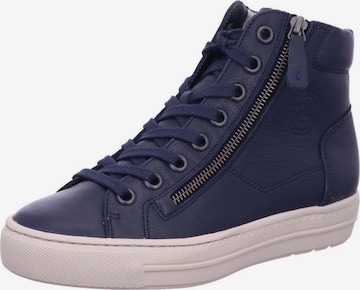 Paul Green Schnürstiefelette in Blau: Vorderseite