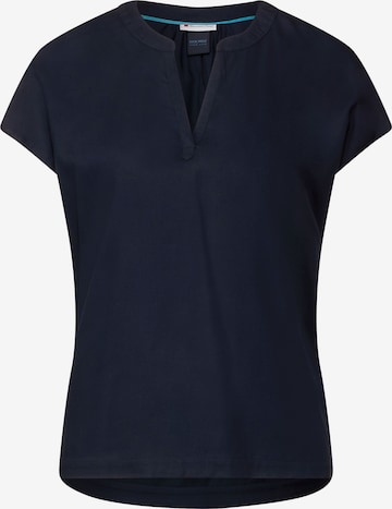 STREET ONE Blouse in Blue: front