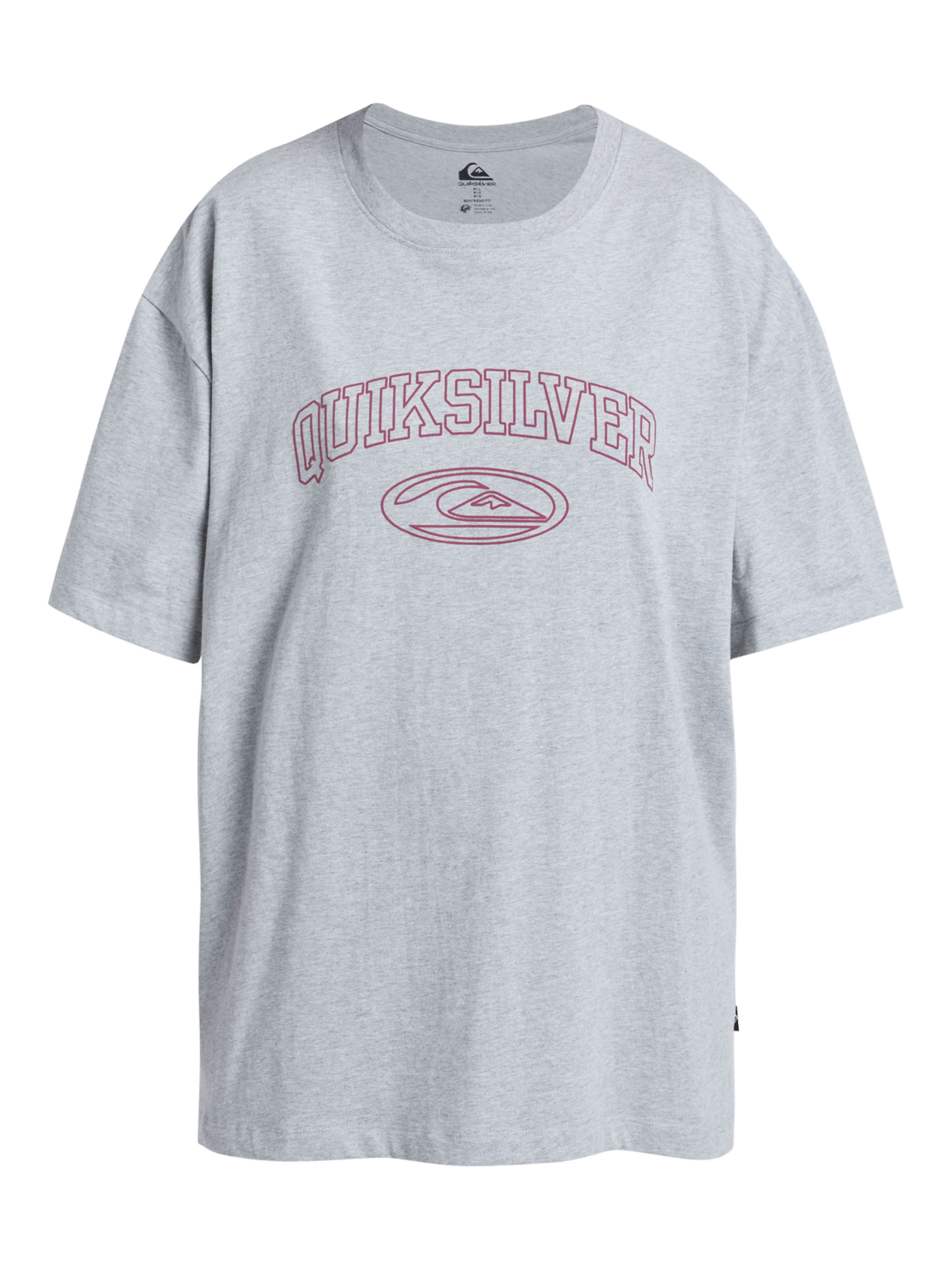 QUIKSILVER Shirt 'Boyfriend' in Grey: front